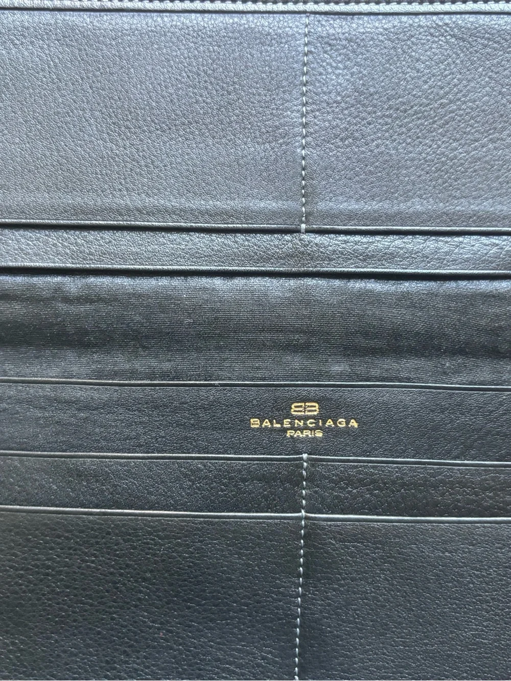 Unisex Balenciaga black leather  w/ Certificate of Authenticity (COA)